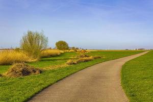 Wadden mare maree costa a piedi sentiero paesaggio inferiore Sassonia Germania. foto