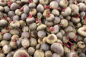 frutta e verdura sono vendute in un bazar in Israele. foto