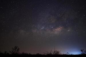 latteo modo galassia, lungo esposizione fotografia foto