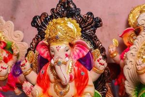 contento ganesh chaturthi, indù Dio ganesha. foto