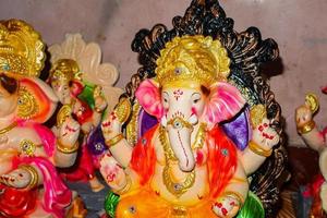 contento ganesh chaturthi, indù Dio ganesha. foto