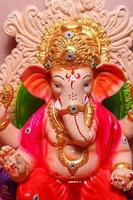 contento ganesh chaturthi, indù Dio ganesha. foto