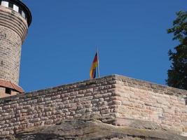 castello di nuernberger burg a norimberga foto