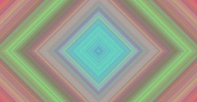 digitale modello nel frattale rombi nel blu, verde e rosa colori foto