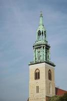 Berlino, Germania, 2014. st marys Chiesa marienkirche nel Berlino foto