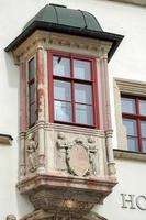 weimar, Germania, 2014. ornato baia finestra nel weimar Germania foto
