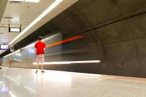 la metropolitana nel Istanbul foto