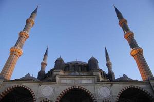 selimiye moschea, edirne, tacchino foto