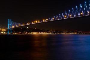 bosphorus ponte a partire dal Istanbul, tacchino foto