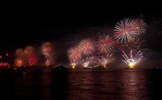 fuochi d'artificio nel Istanbul foto