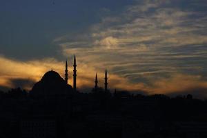 Moschea Suleymaniye, Istanbul, Turchia foto