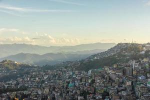 il città di aizawl nel mizoram foto