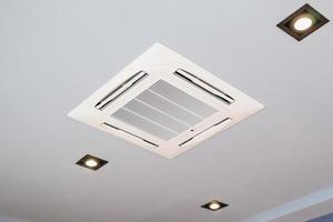 sistema di climatizzazione a cassetta a soffitto foto