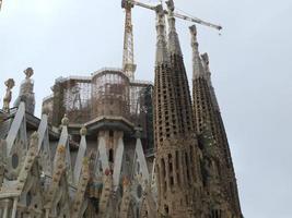 la città di barcellona in spagna foto