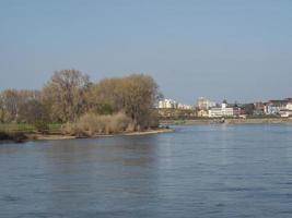 il fiume Reno vicino colonia nel Germania foto