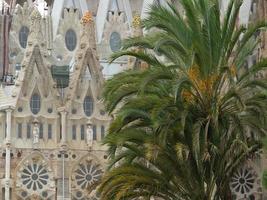 la città di barcellona in spagna foto