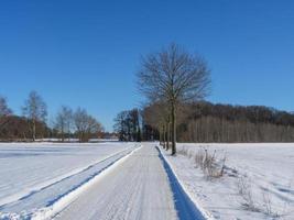 inverno tempo nel westfalia foto