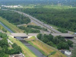 il città di oberhausen nel Germania foto