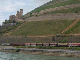 ruedesheim a il Reno fiume foto