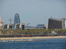 la città di Barcellona foto