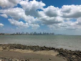 Panama città e il Panama canale foto