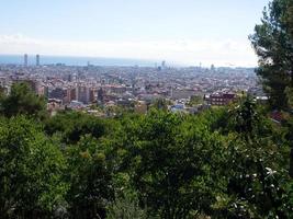 la città di Barcellona foto