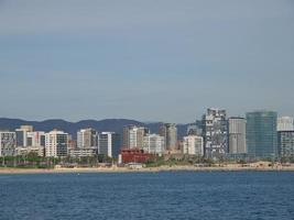 la città di Barcellona foto