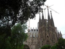 la città di barcellona in spagna foto