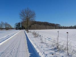 inverno tempo nel westfalia foto