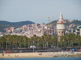 la città di Barcellona foto