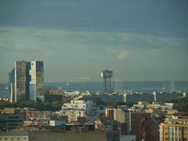 la città di barcellona in spagna foto