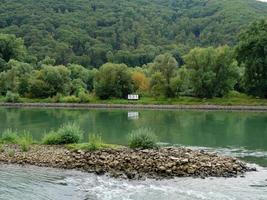 il fiume Reno vicino abbuffata foto