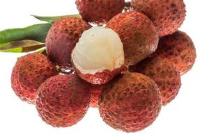 litchi di frutta asiatica foto