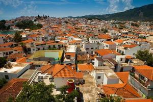 skiathos è un' piccolo greco isola nel Egeo mare foto