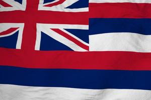 bandiera di Hawaii nel 3d interpretazione foto