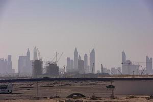 panorama dubai città foto