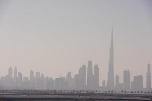 panorama dubai città foto