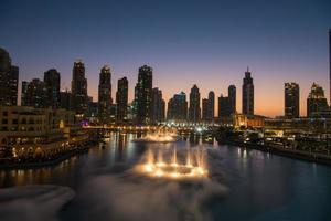 dubai, 2022 - musicale Fontana nel dubai foto