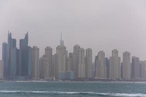 panorama dubai città Emirati Arabi Uniti foto