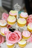 deliziosi cupcakes da sposa