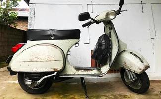 avvicinamento foto di vespa classico