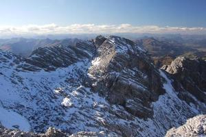 autunno nel dell'austriaca montagne legante steinberge foto