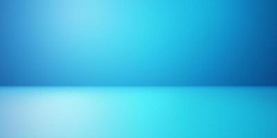 3d interpretazione di vuoto blu astratto luminosa minimo sfondo. estate concetto. scena per pubblicità, cosmetico Annunci, mostrare, tecnologia, attività commerciale, striscione, cibo, moda. illustrazione. Prodotto Schermo foto
