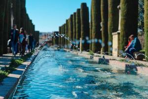 estate parco con un' Fontana foto