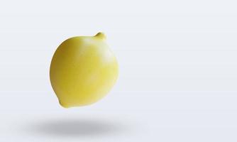 3d frutta Limone interpretazione sinistra Visualizza foto