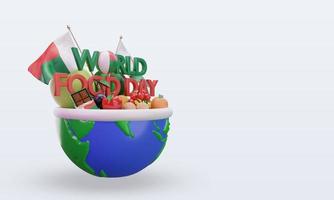 3d mondo cibo giorno Madagascar interpretazione sinistra Visualizza foto