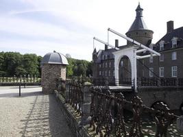 isselburg, germania, 2020-il castello di anholt nel Germania foto