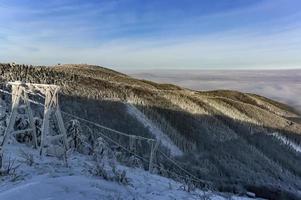 montagne nel beskydy foto