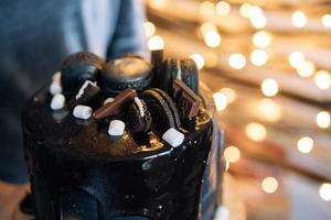 bellissimo progettista cioccolato torta foto