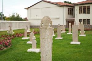 lapide nel Mevlana Museo, konya, turkiye foto